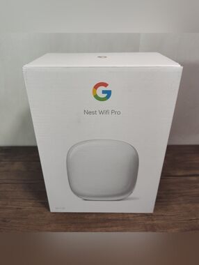 Google Nest Wifi Pro Wifi 6E Tri Band Wireless Router (G6ZUC) Open Box.